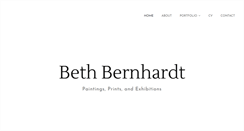 Desktop Screenshot of bethbernhardt.com